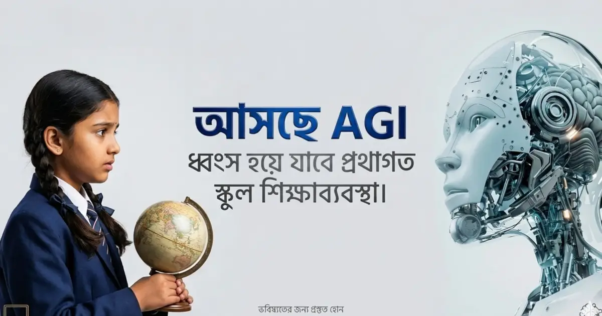 আসছে AGI: ধ্বংসের মুখোমুখি আমাদের প্রচলিত শিক্ষাব্যবস্থা !
